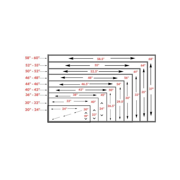 Universal Outdoor Tv Cover - Waterproof & Dustproof - Fits 40-42 Inches-1915197807946502152