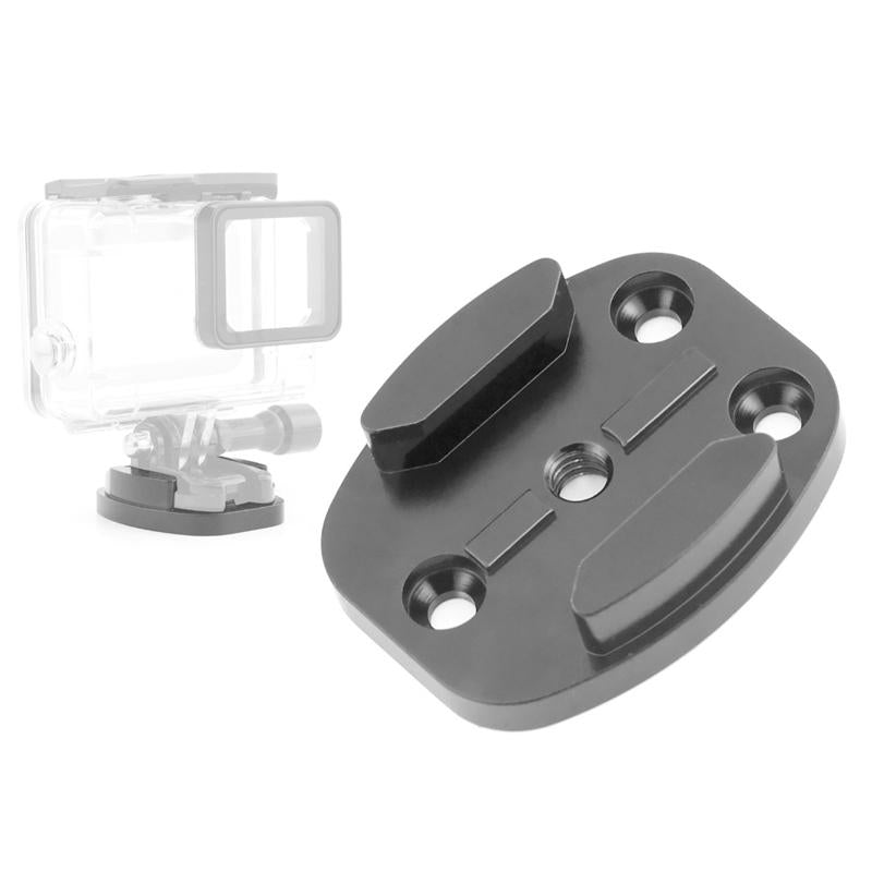4 Holes Aluminum Quick Release Tripod Mount For Sports Camera-1915198325594918912