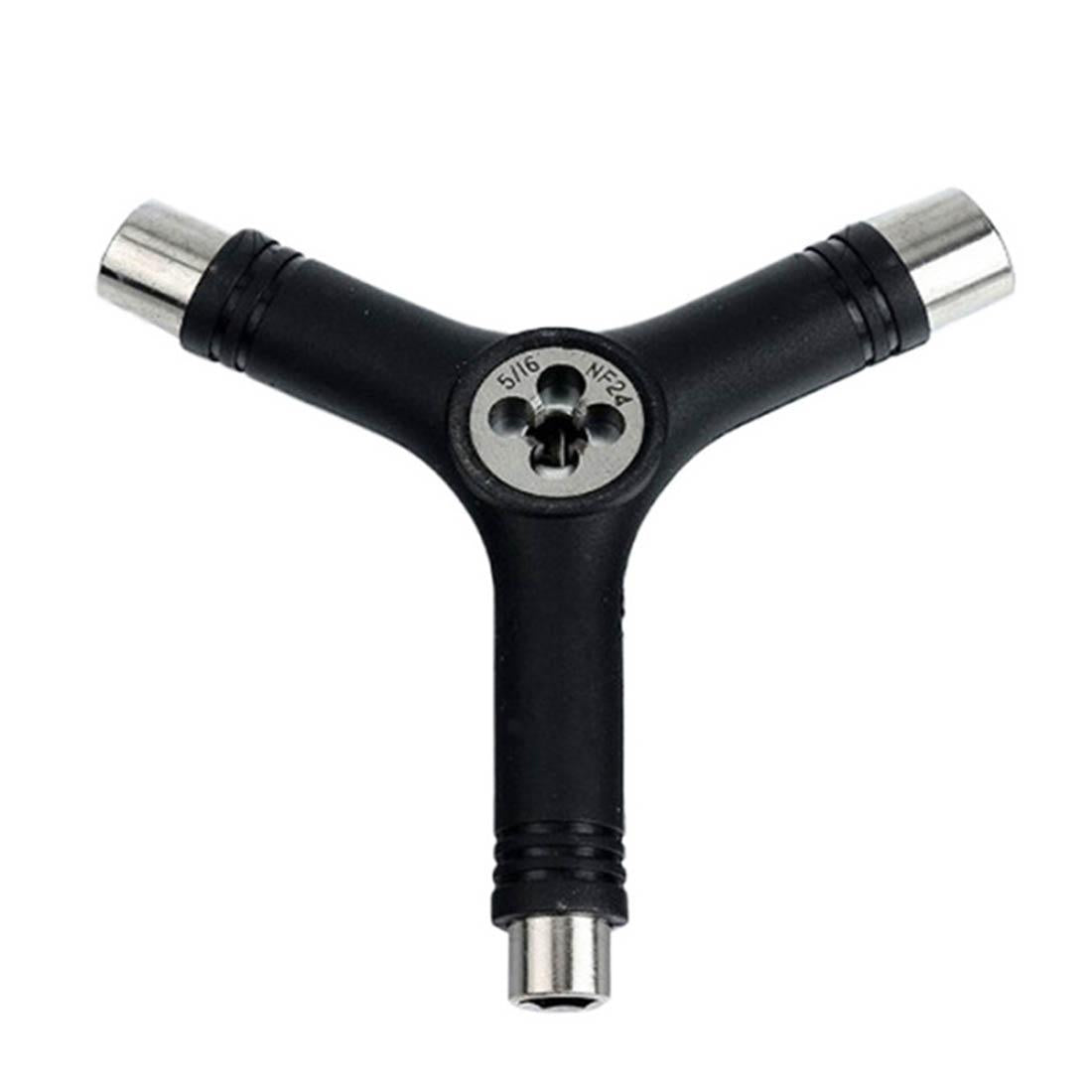 Y-Shaped Skateboard Tool For Bearing Repair - Black-1964932148653854721