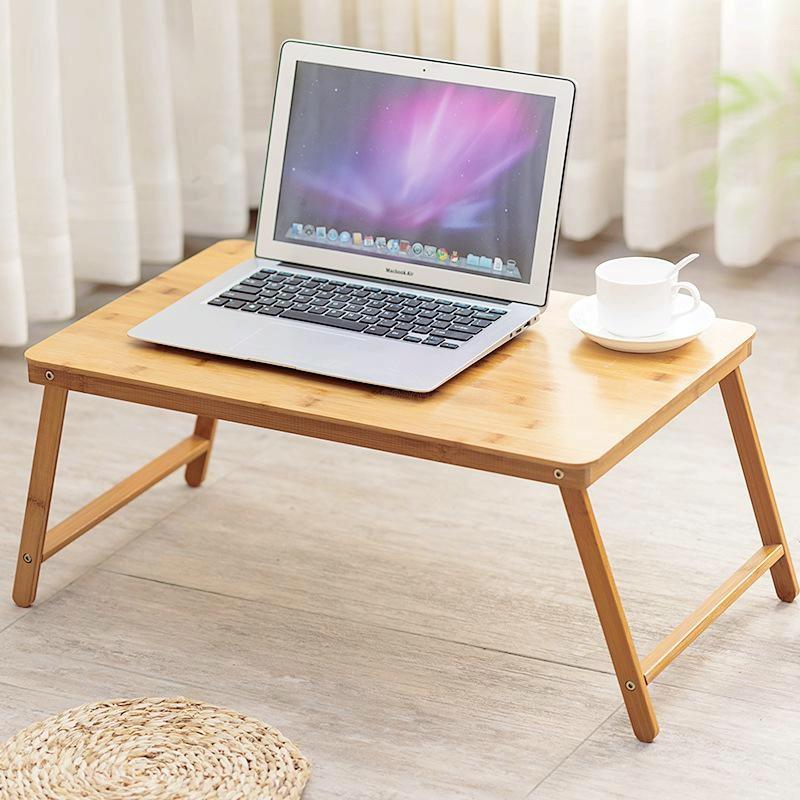 Foldable Laptop Table With Card Slot - Simple And Lazy Design-1964932161324847106