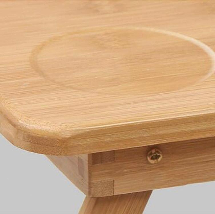 Foldable Laptop Table With Card Slot - Simple And Lazy Design-1964932161324847108