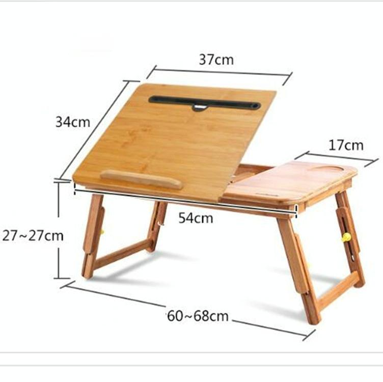Foldable Laptop Table With Card Slot - Simple And Lazy Design-1964932161324847111