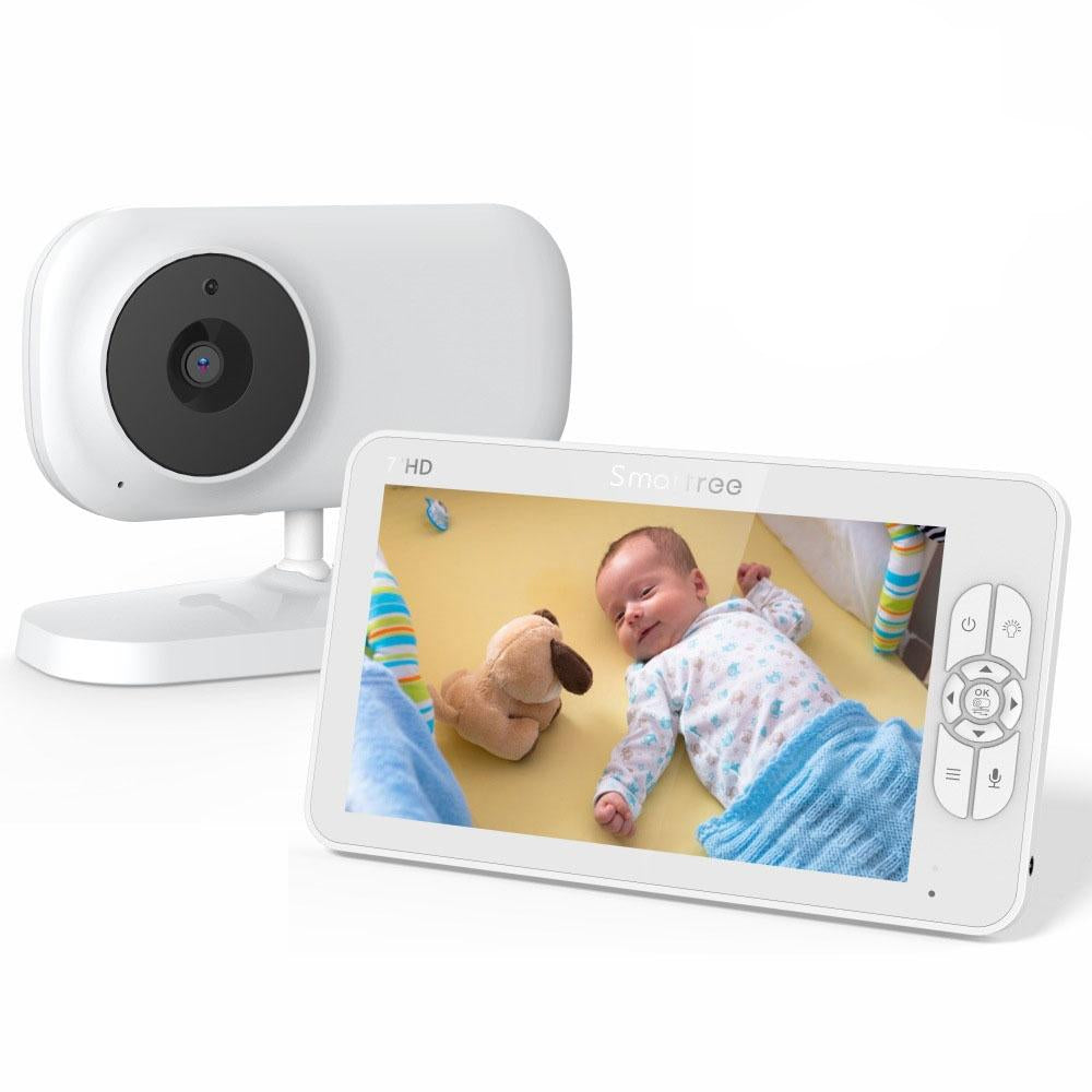 7 Wireless Baby Monitor With Temperature Monitor And 2-Way Audio-1915197959969050624