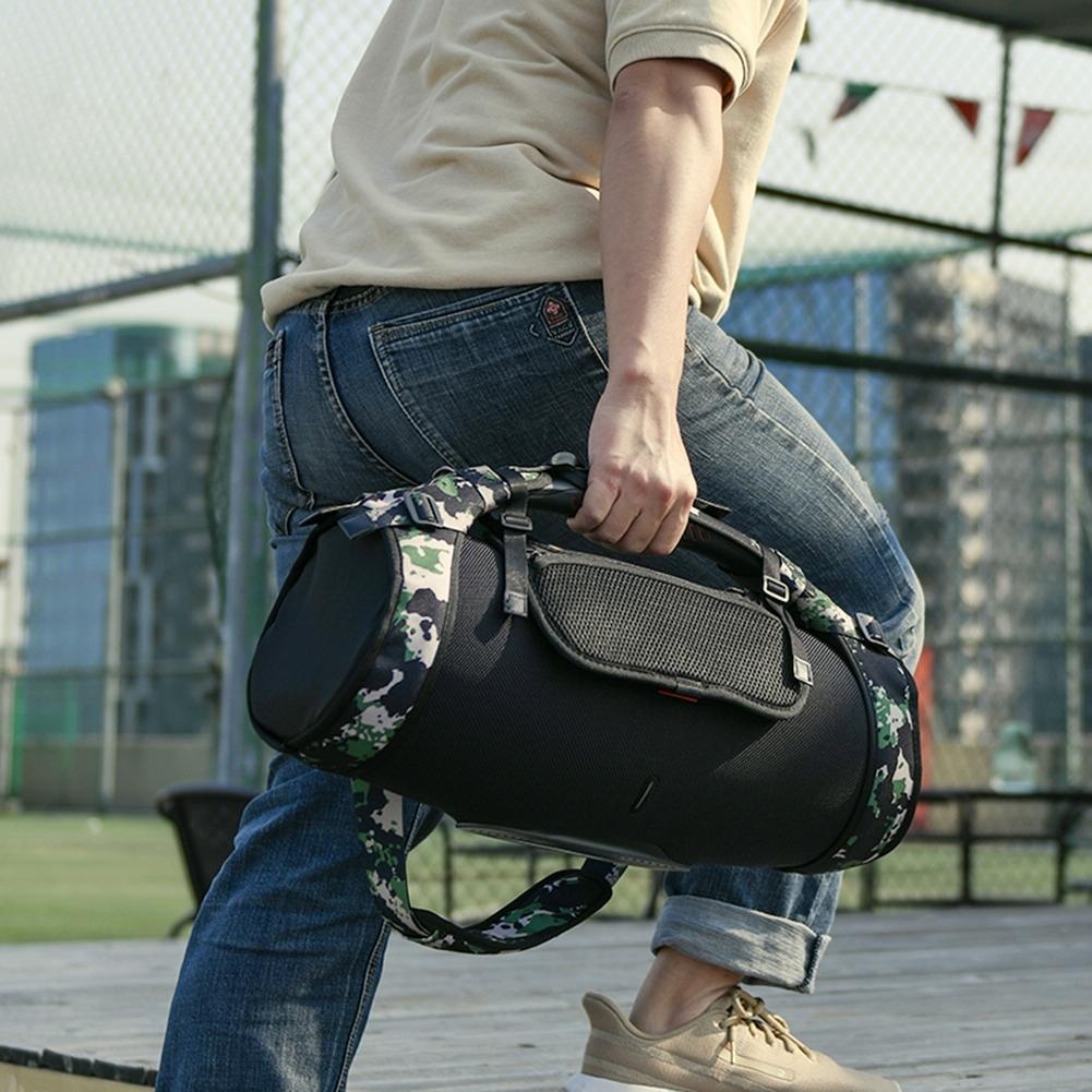 Jbl Boombox Bluetooth Speaker Storage Bag With Single-Shoulder Strap And Phone Pocket - Camouflage-1915196826592612356