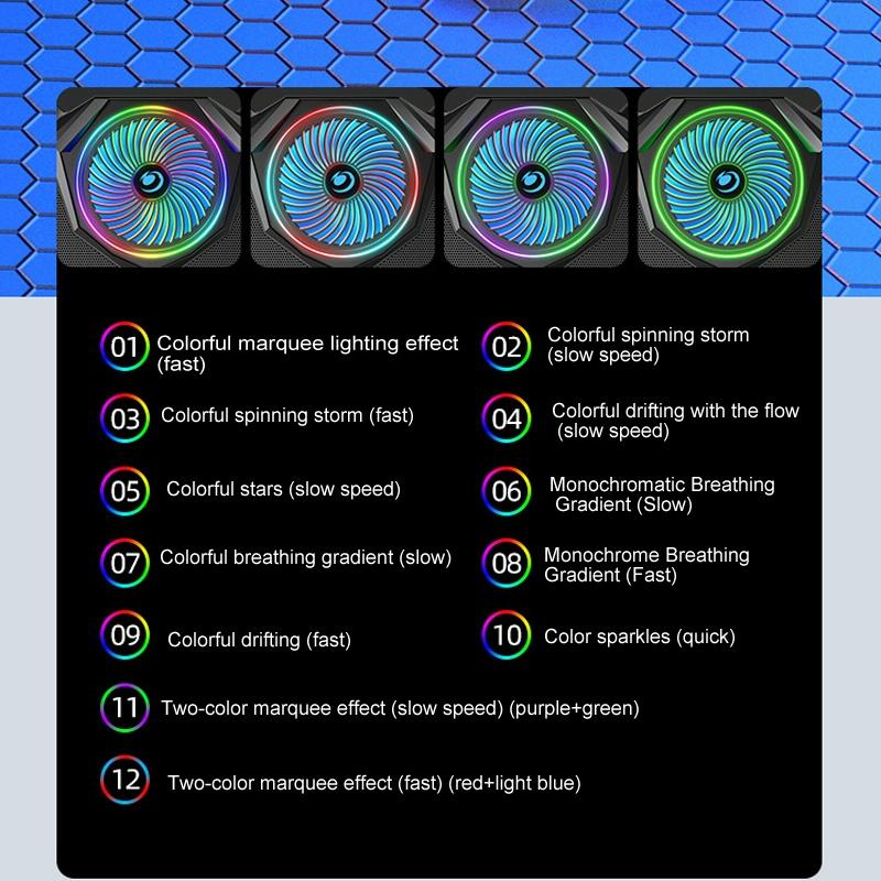 Notebook Stand With 5V Speed Control For Gaming Laptops-1915198152646987777