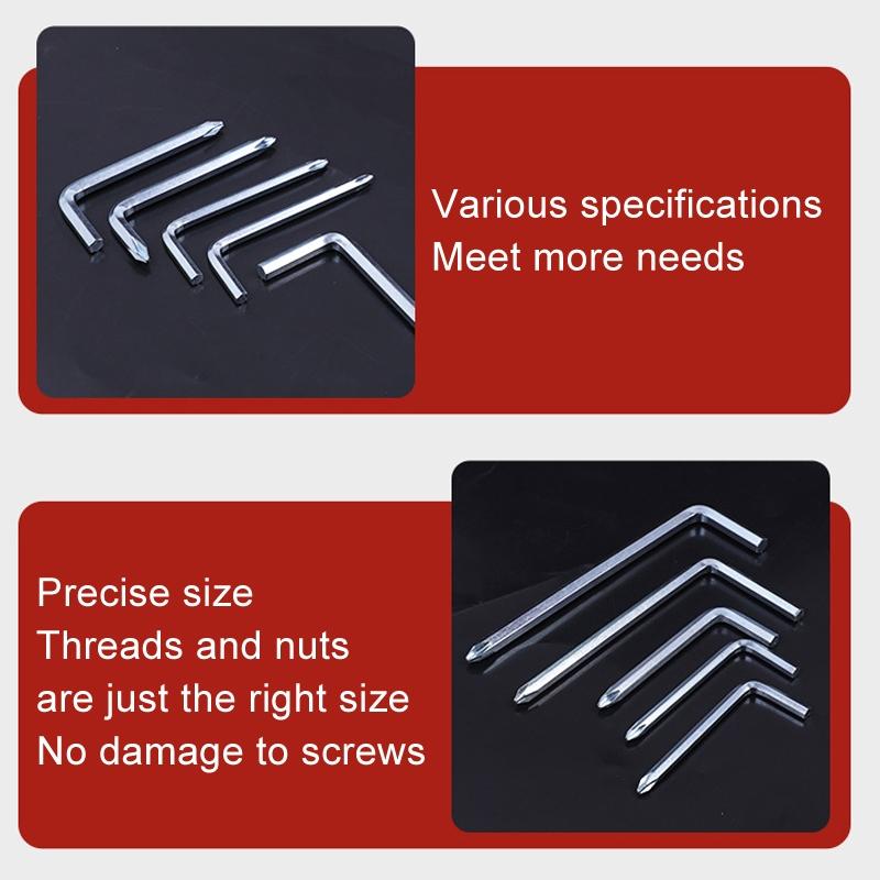 10-Piece Scooter Repair Tool Set With Hex Wrench And Cross Bit-1964932289855098885