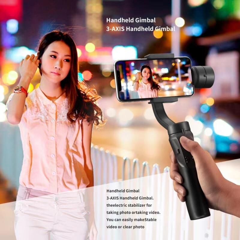 Stable Three-Axis Gimbal For Smooth Camera Shots - Live Support-1964932249673666564