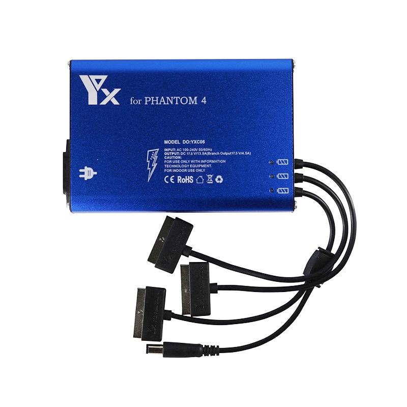 Intelligent 4-In-1 Charger For Dji Phantom 4 Pro / Advanced Batteries-1964932295622266883