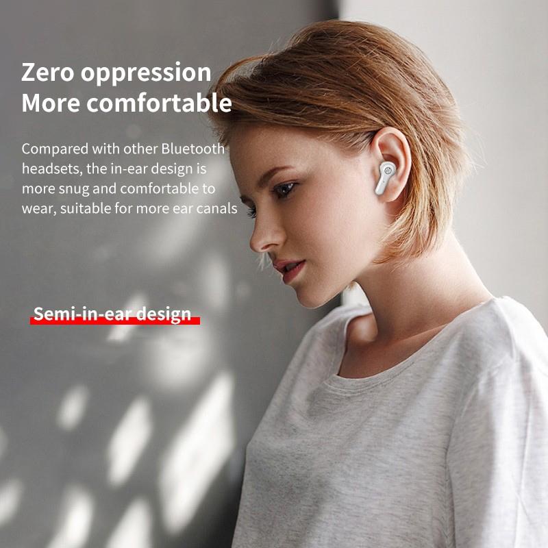 Anc Business Sports Tws Bluetooth Earphones With Charging Box - White-1915196691116593158