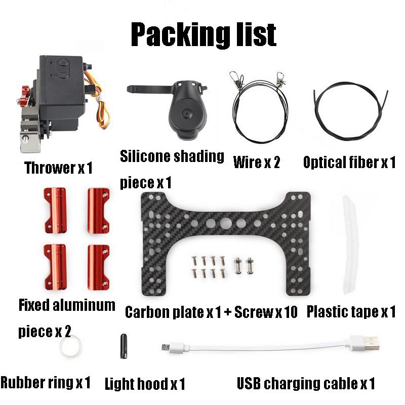Parabolic Air Dropper For Dji Phantom 4 - Thrower System-1915197591088402433