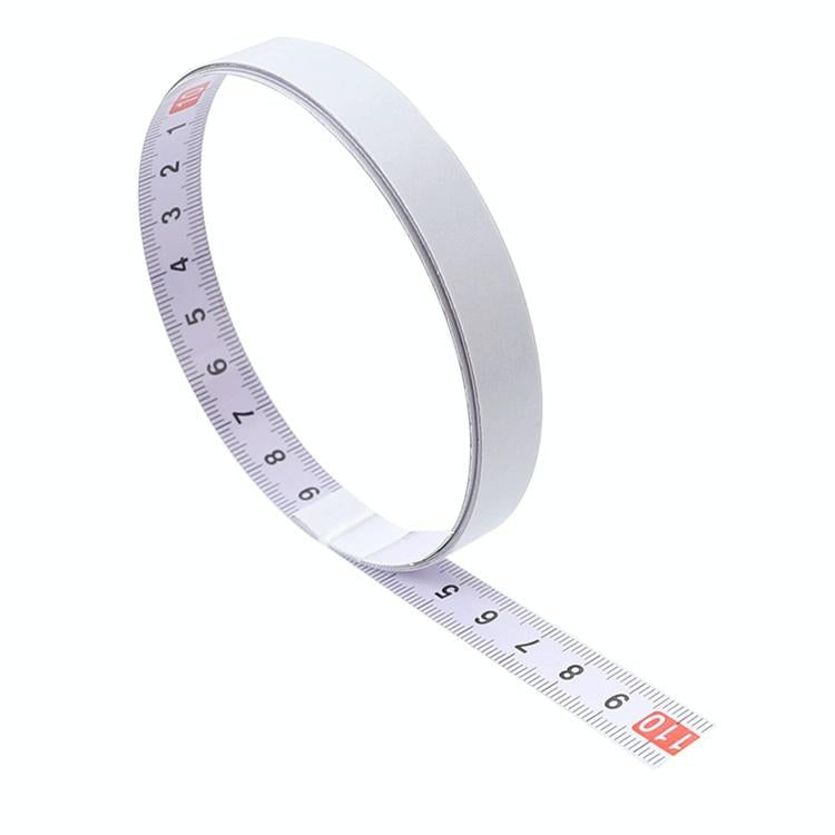 Self-Adhesive Steel Ruler With 2M Tape Measure - Sticky Scale-1915197875101503491