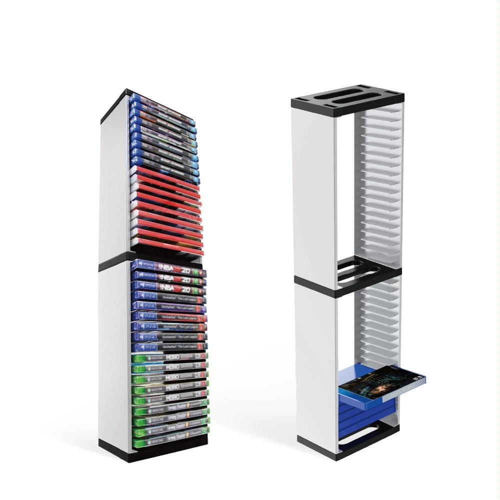 36-Cd Double-Layer Rack For Ps5 Console Games-1964932262277550084