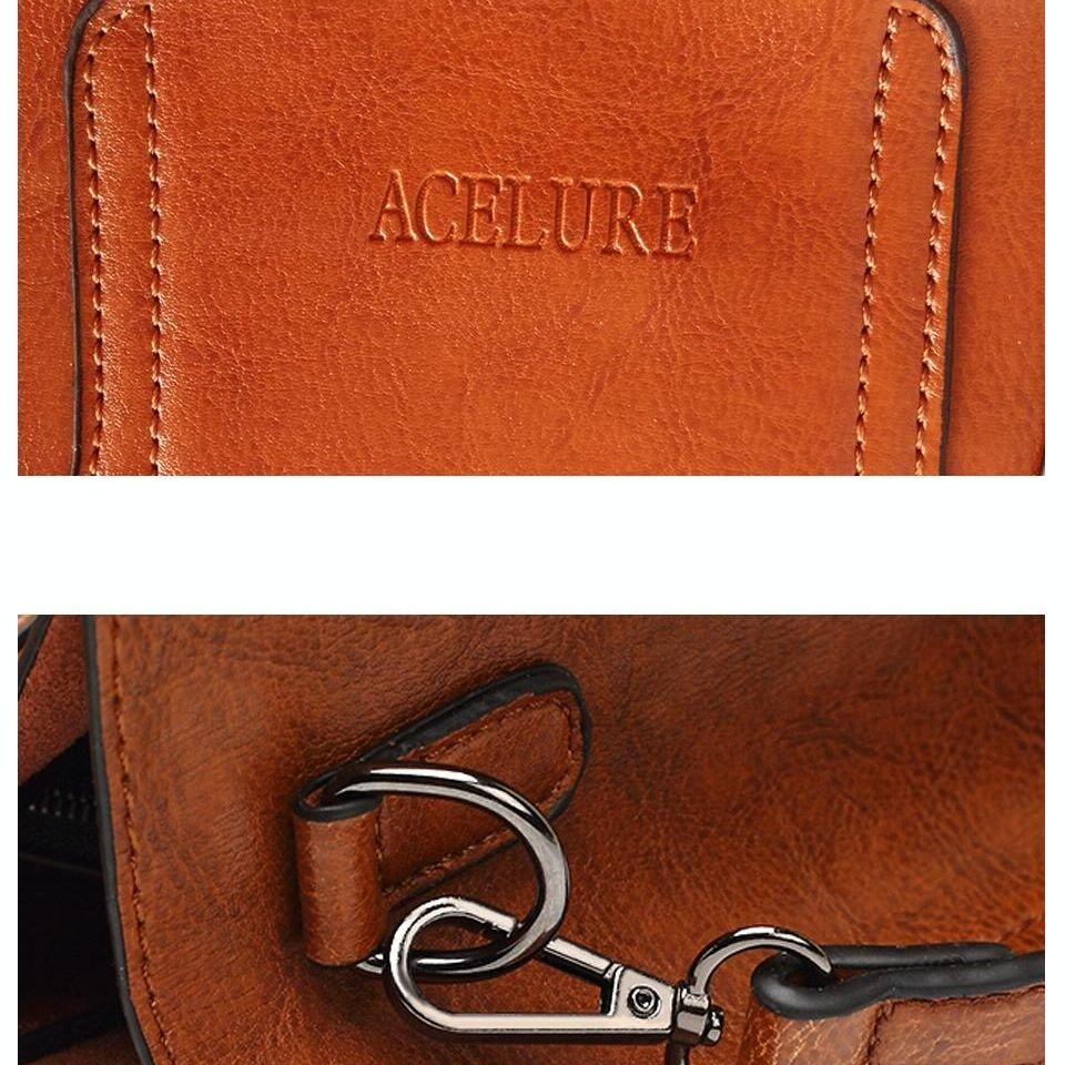 Leather Women Tote Bag For Casual Shoulder Carry-1915198135114797059