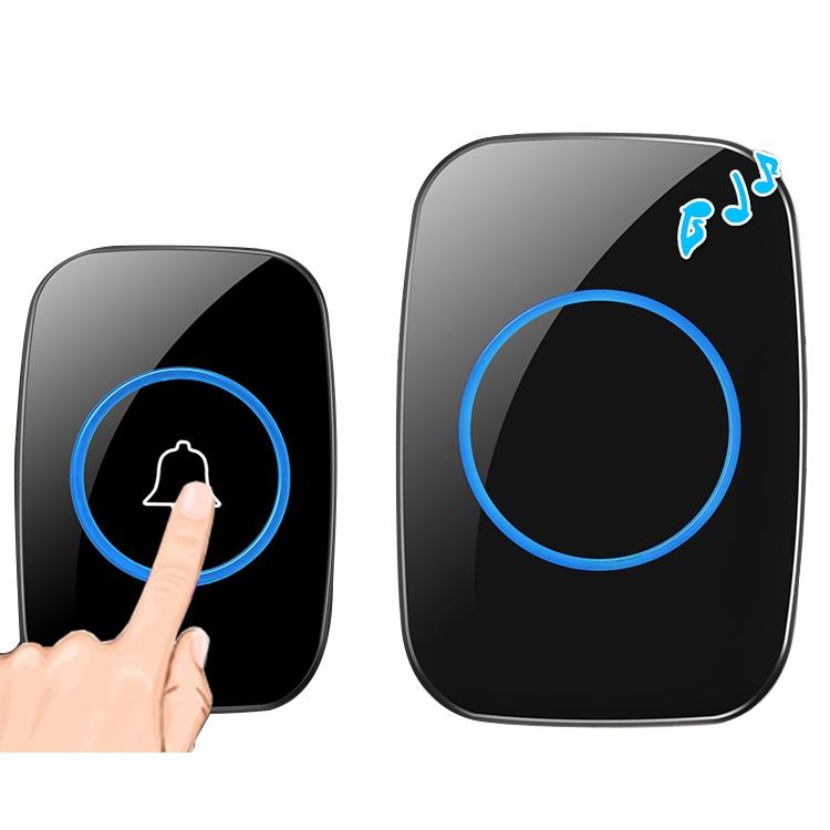 Wireless Waterproof Doorbell - 300M Range No Battery Long-Lasting Led Light-1962691928940220422