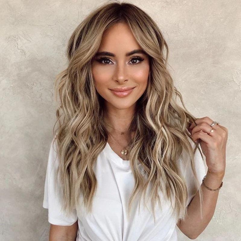 Long Curly Gradual Wig For Women - Mid Point-1915196855088713733