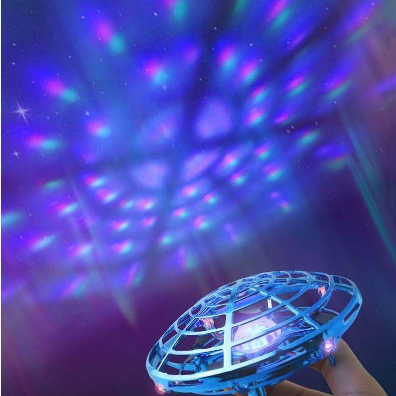 Remote Control Mini Drone With Colourful Lights - Induction Quadcopter-1915197690208194568