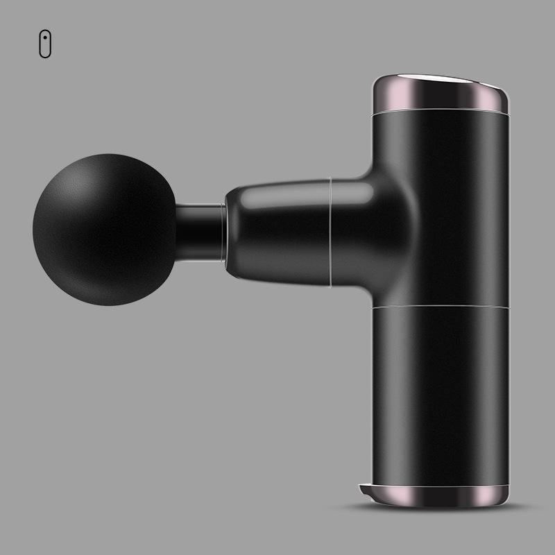 Electric Shock Muscle Massage Gun - Minia Black Fascia Pocket-1915197613154635777