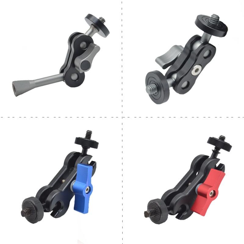 Yj Magic Arm Bracket Mount With 1 / 4 Inch Ball Head - Black-1915197613964136451