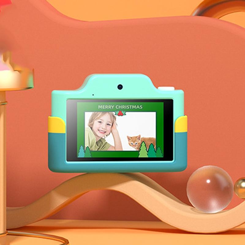 32Gb Mini Children'S Cartoon Camera Toy With Touch Screen And Dual-Lens-1915197998611173379
