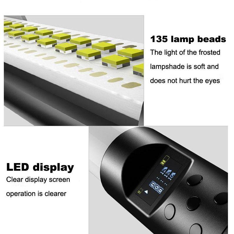 Adjustable Temperature Light Stick - Rgb Colourful 3000K-6500K-1915198260620955650