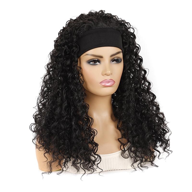 Leopard Print Hairband For Voluminous Hair - Chemical Fiber-1915197692393426946