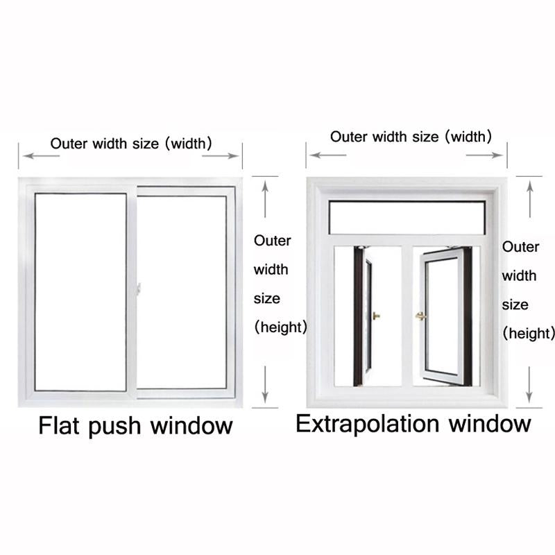 Double-Layer Insulation Film For Indoor Windows - Windproof Warm Soundproof - 1.6X1.2 Size-1915197710567346177