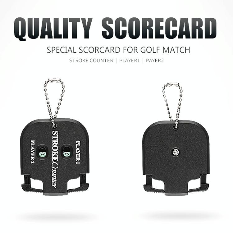 Double Dial Golf Scoring Device - Square Shape-1915197079836299265