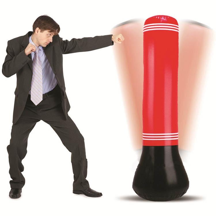 1.5M Inflatable Punching Bag For Adults And Children - Pvc Boxing Column Tumbler-1915197898455388163