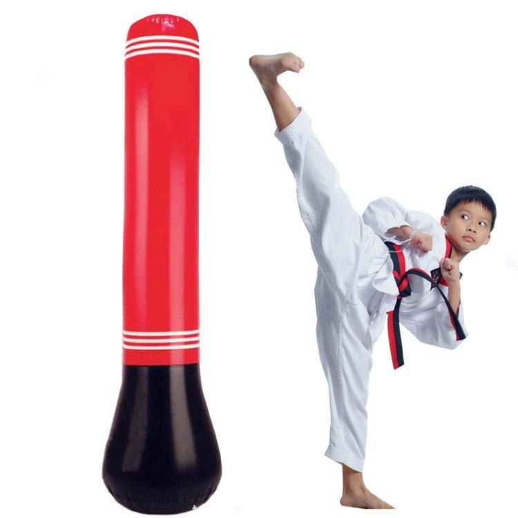 1.5M Inflatable Punching Bag For Adults And Children - Pvc Boxing Column Tumbler-1915197898455388164