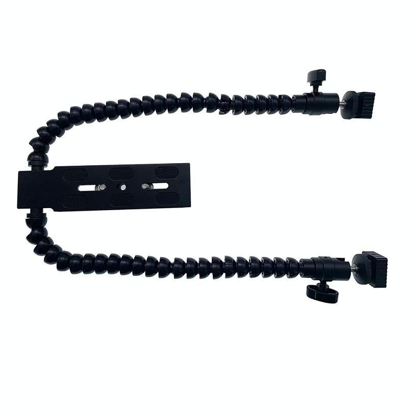 Adjustable Dual Arm Flash Bracket Mount For Hot Shoe-1915197659723993090