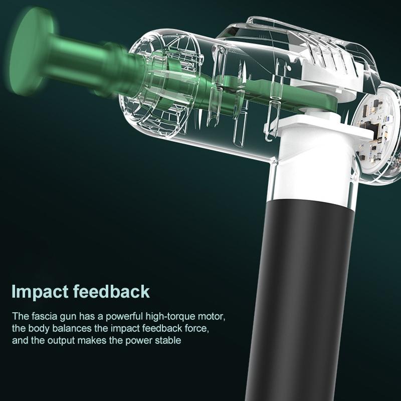 Flagship Upgrade 6-Gear Fascia Massage Gun For Muscle Relaxation-1915197647535345668