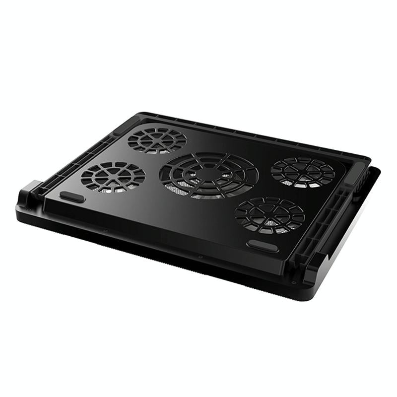 5-Fan Laptop Cooler With Adjustable Speed-1964932192975065092