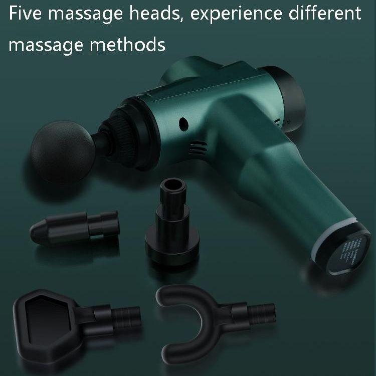 Portable Fascia Massage Gun For Muscle Relaxation - 12 Gears Black-1915196532290883587