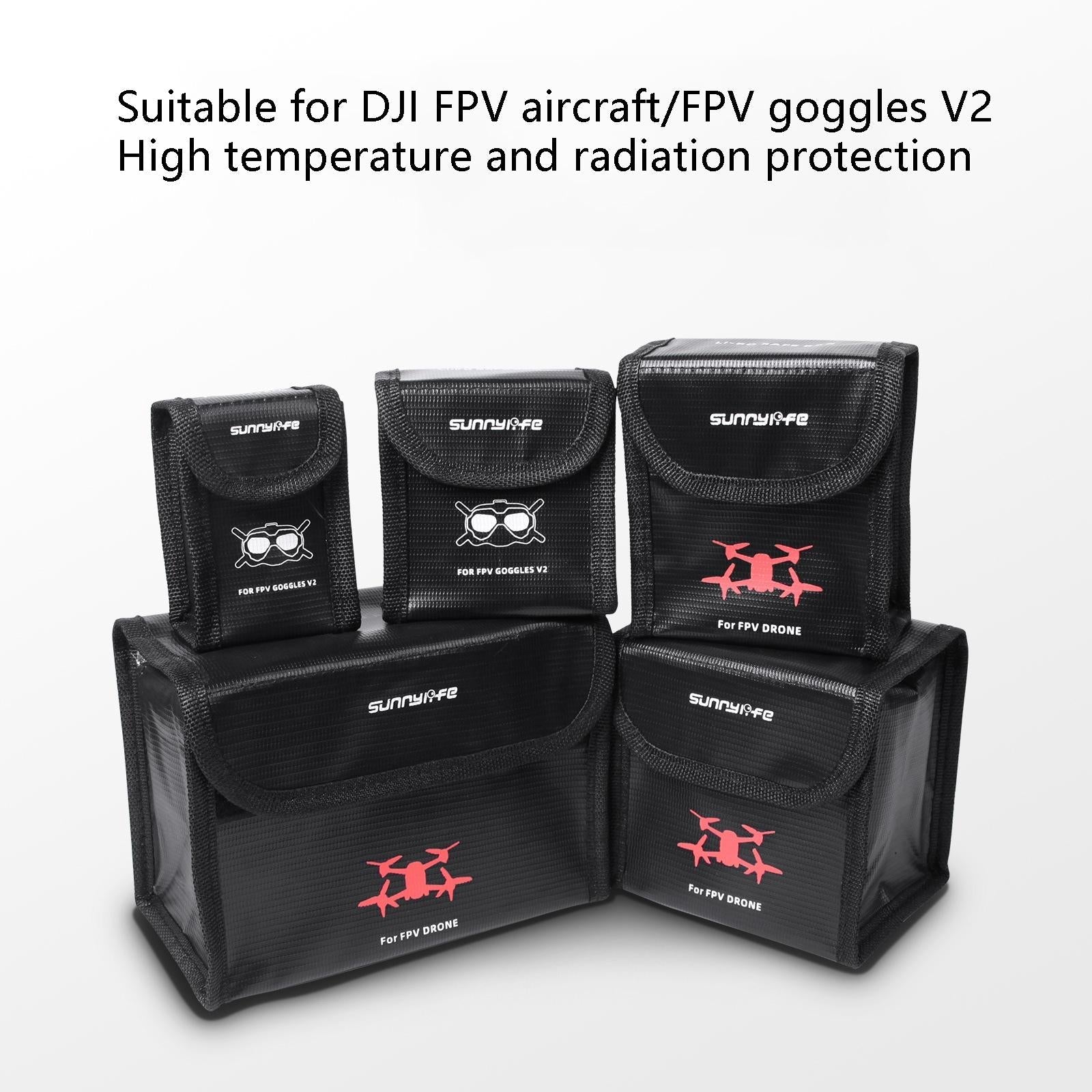 Dji Fpv Battery Explosion-Proof Bag For Glasses-1915198326190510083