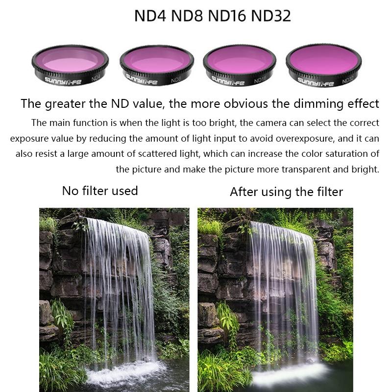 4-In-1 Nd Filters For Insta360 Go 2 Sports Camera-1964932244313346050