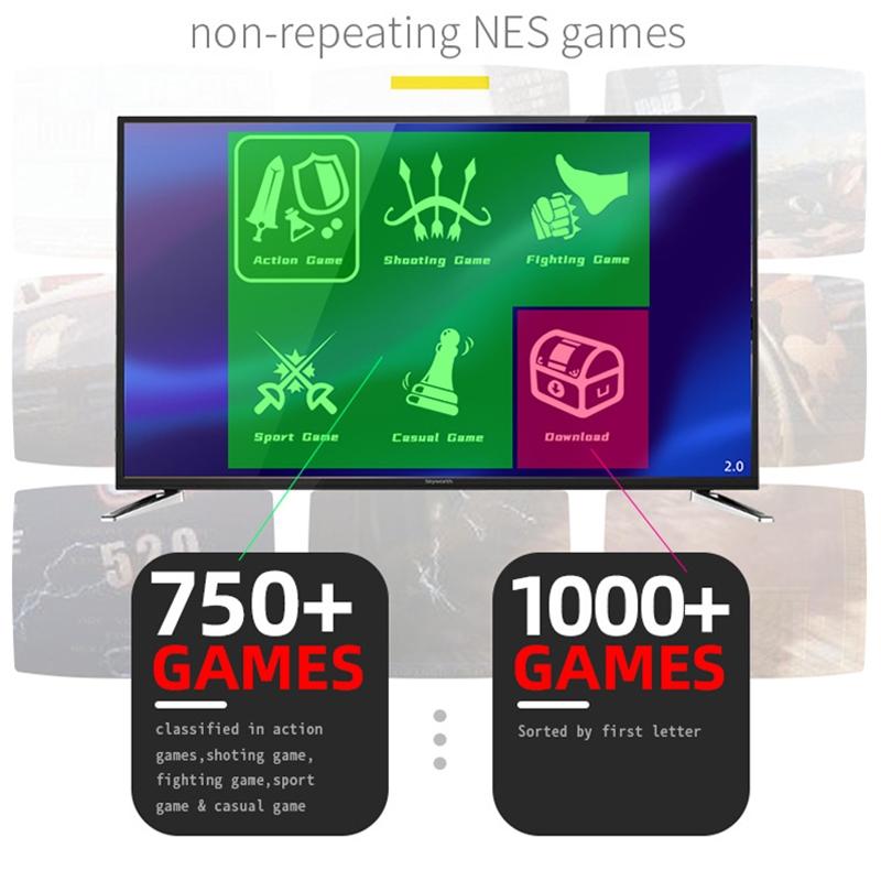 Wireless Y2 Game Console - 830 Hd Games Somatosensory Version-1915197624135323651