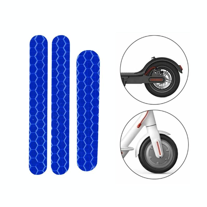 Reflective Stickers For Ninebot Es2 Scooter - Blue-1964932262818615296