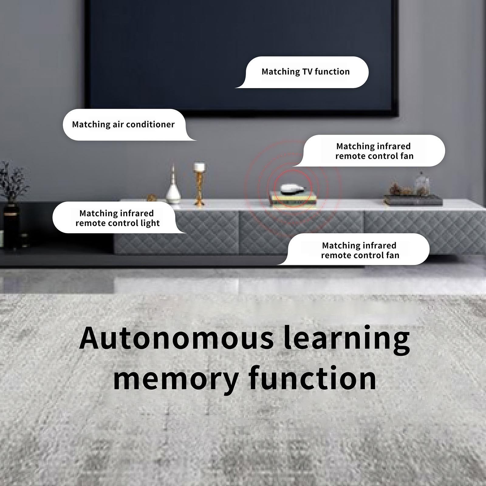 Smart Voice Remote For Air Conditioner And Tv Control With Night Light-1915196925234253829