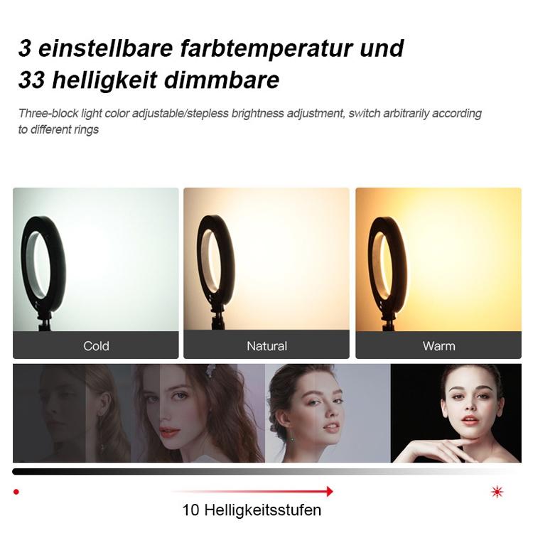 6 Inch Rgb Ring Light For Desktop Video Conferencing And Beauty-1915198272604082179