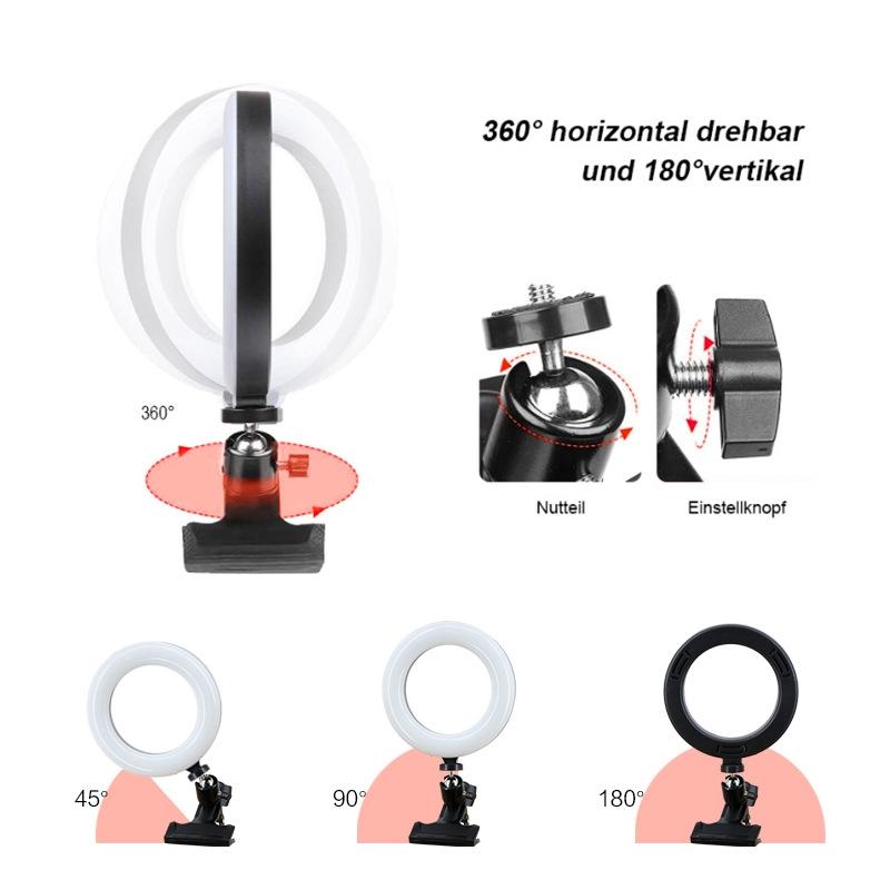 6 Inch Rgb Ring Light For Desktop Video Conferencing And Beauty-1915198272604082180