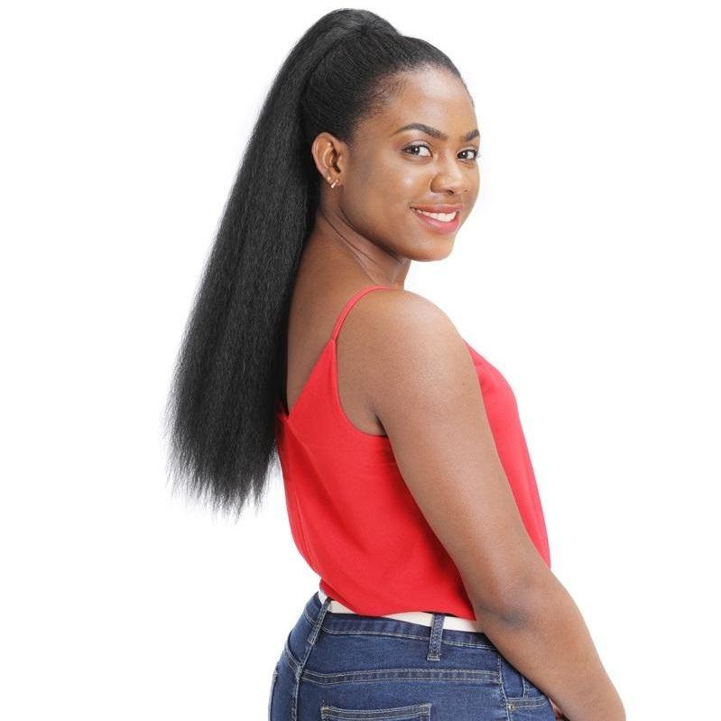 Fluffy Long Curly Fake Ponytail With Corn Whisker - 5.30 Colour-1915197650009985030