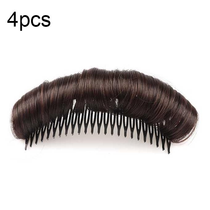 Dark 4-Piece Hair Root Padding Combing Pack - 10Cm-1915197956731047941