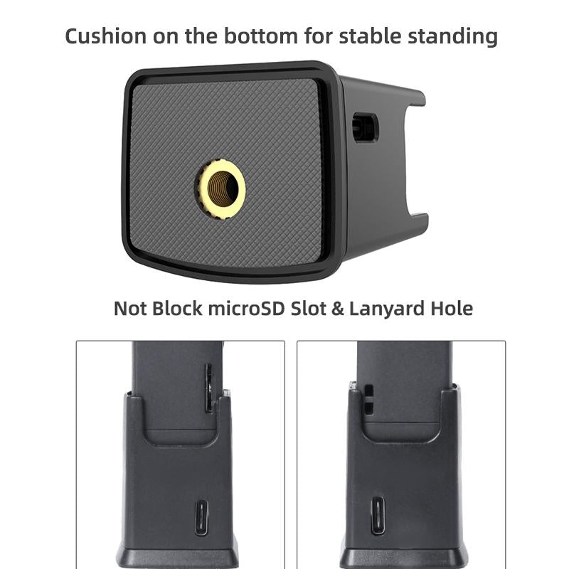Desktop Charging Base For Dji Pocket 2 With Type-C Port And 1 / 4 Adapter-1915196807781158918