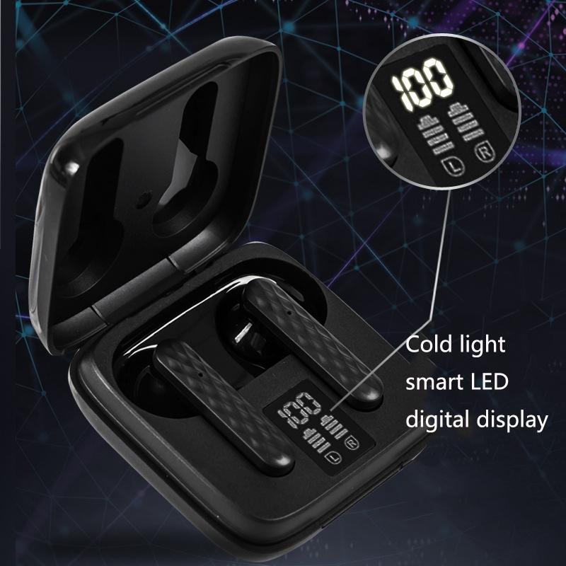 Wireless In-Ear Earphone With Touch Control And Led Display - Bluetooth 5.0 - White-1915196695541583876