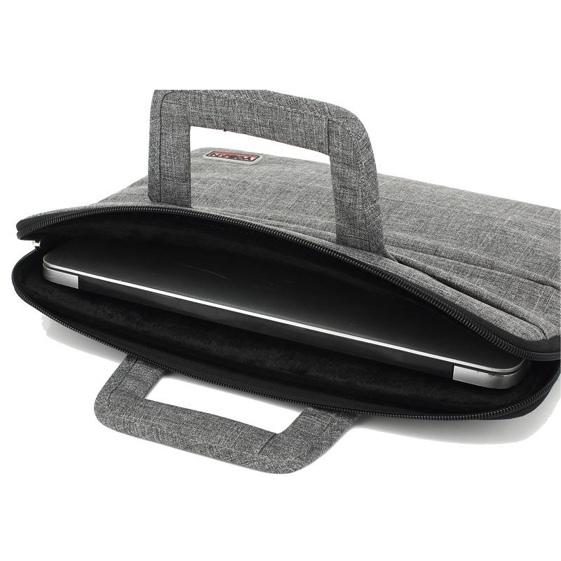 Waterproof Casual Laptop Bag For Business - 14 Inch Dark Gray-1915196687673069570