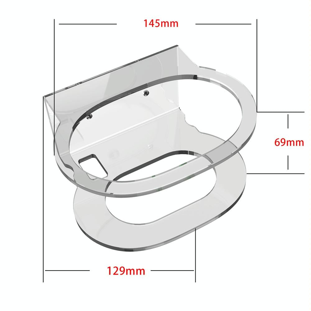 Pair Of Wall Mounts For Google Nest Audio - Clear White-1915196962190266370