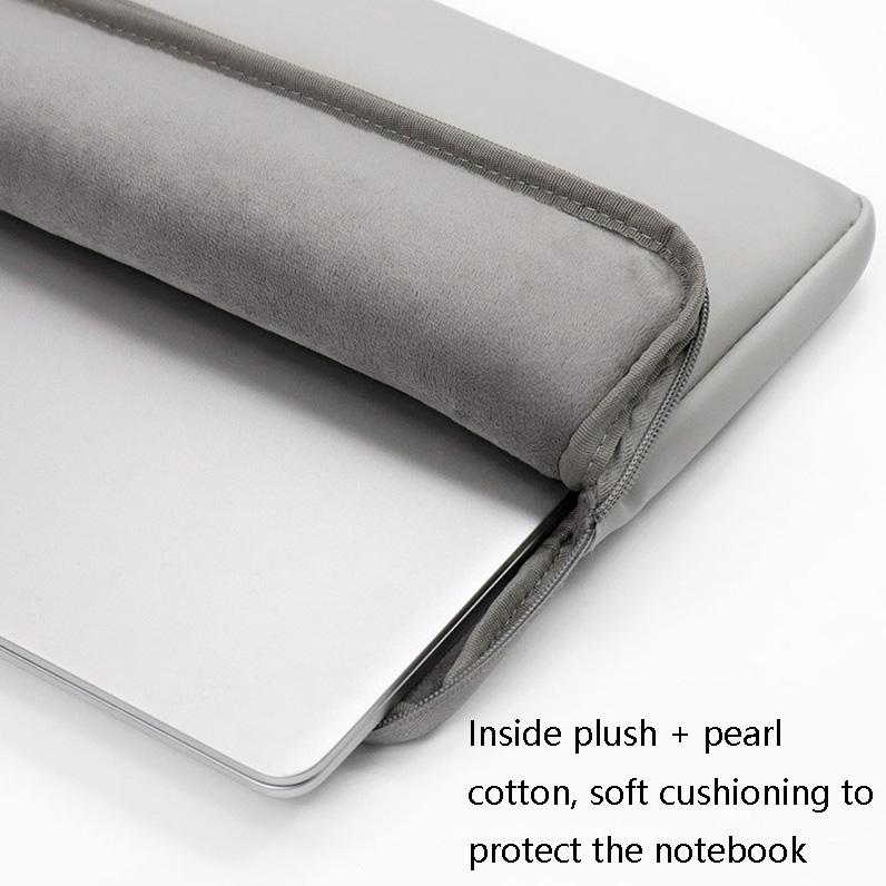Apricot Pu Leather Laptop Bag - 11 / 12 Inch-1915197192293978114