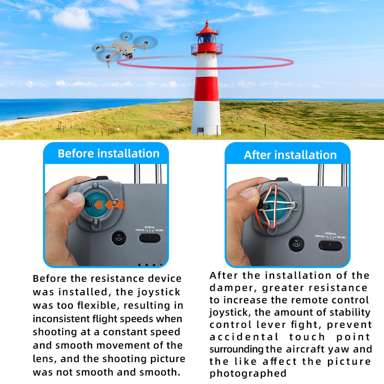 Joystick Bracket For Dji Mavic Air 2 / 2S / Mini 2 - Remote Control Stick Damper-1964932323023654914