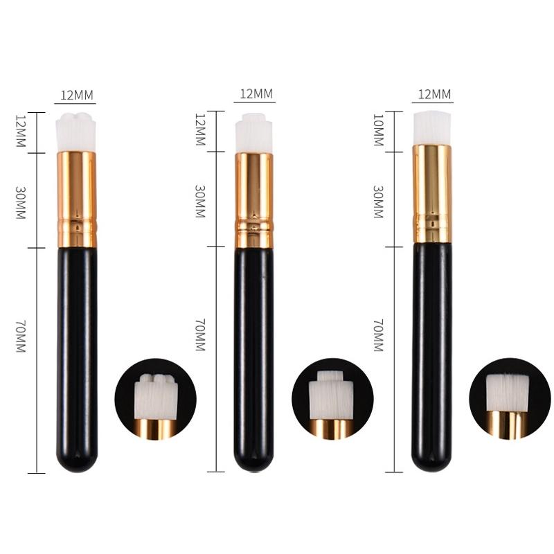 6-Piece Soft Nasal Washing Brush For Blackhead Removal And Deep Cleansing - Flat Head White Gold-1915198362873892866
