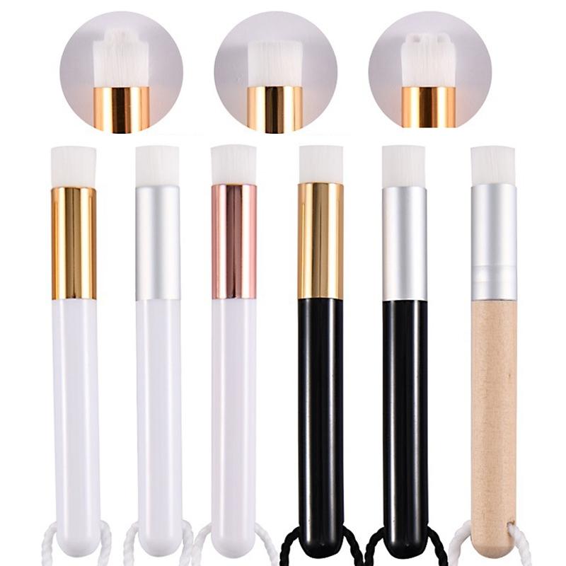 6-Piece Soft Nasal Washing Brush For Blackhead Removal And Deep Cleansing - Flower Head White Gold-1915197856747229185